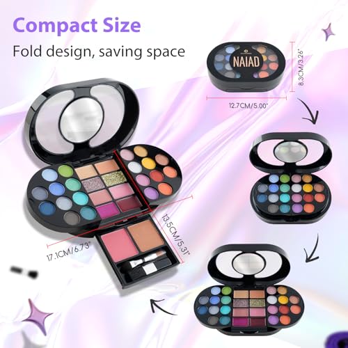 Color Nymph All-in-One Travel Makeup Kit with 20 Eyeshadows