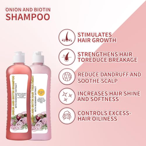 Onion & Rosemary Shampoo for Hair Growth and Shine - LMDGDS