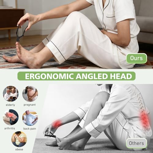 Baluca Ergonomic Toenail Clipper for Seniors - Heavy Duty, Extra Long Handle with Catcher