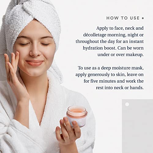 Care Skincare - Deep Moisture Fix, Hydrating Water Cream, Oil Free Face Moisturizer With Hyaluronic Acid, Fragrance Free For All Skin Types, Hydrating + Plumping 1.7 oz.