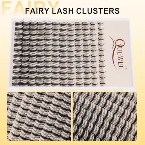 Manga Lash Clusters Kit 144pcs 10-18mm Mixed Wispy