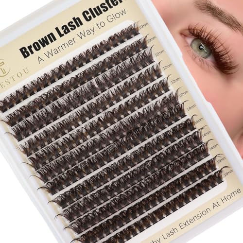 Dark Brown Lash Clusters 60D - DIY Eyelash Extensions 10-16mm