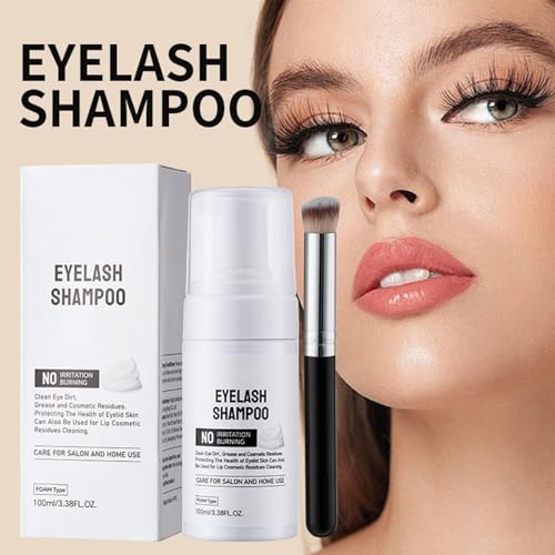 Eyelash Extension Cleansing Foam - 3.4 fl oz Lash Shampoo