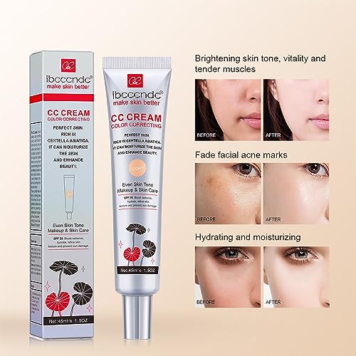 Color Correcting CC Cream with Centella Asiatica – SPF & Blemish Concealer