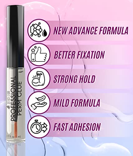 STACY LASH Professional Perm Glue - 5ml Transparent Eyelash Adhesive