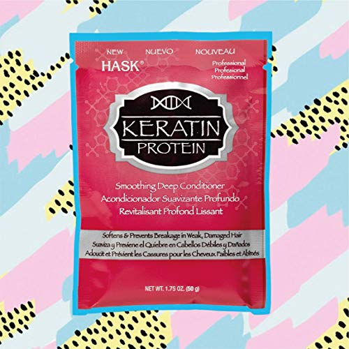 Hask Keratin Protein Deep Conditioning Hair Treatment 1.75 oz (Pack of 6)