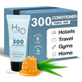 Travel Size Hotel Conditioner 300 Count 0.85 oz Bottles Guest Amenities for Hotels Vacation Rentals and Short Term Rentals Paraben Free Green Tea Scent Infused with Aloe and Olive Oil by H2O Therapy)