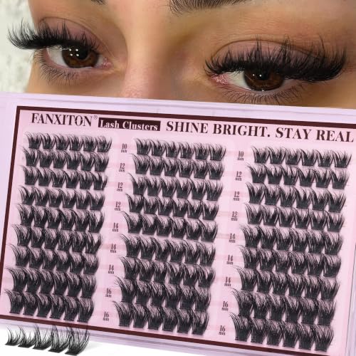 Wispy Volume Lash Clusters 10-16mm Mixed DIY Lashes 162pcs
