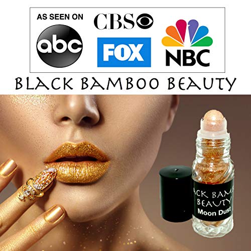 Black Bamboo Moon Dust Gold Glitter - Face & Body Highlighter