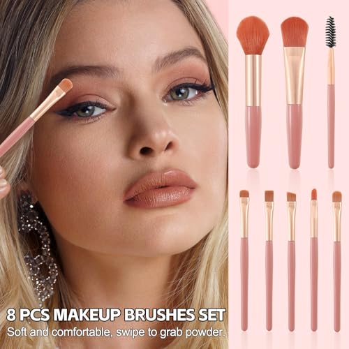 Eye Makeup Kit 29 Eyeshadow Palette, 8 Brushes, Mascara, Eyeliner