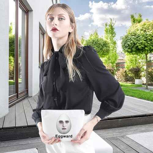 WCGXKO Movie inspired Gift Movie Merchandise Zipper Pouch Makeup Bag For Movie Fans (Eggward)