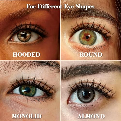 Self-Adhesive Lash Clusters - Pre-Glued Wispy Eyelash Extensions (10-16mm)