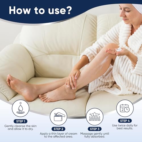 VREKEF Urea Cream 60% with Salicylic Acid for Dry Cracked Feet - 5.29 oz