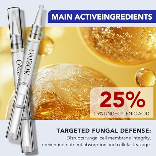 Toenail Fungus Pen - 25% Undecylenic Acid & Tea Tree Oil