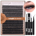 Volume Lash Clusters Kit - 300Pcs DIY Eyelash Extensions 10-16MM