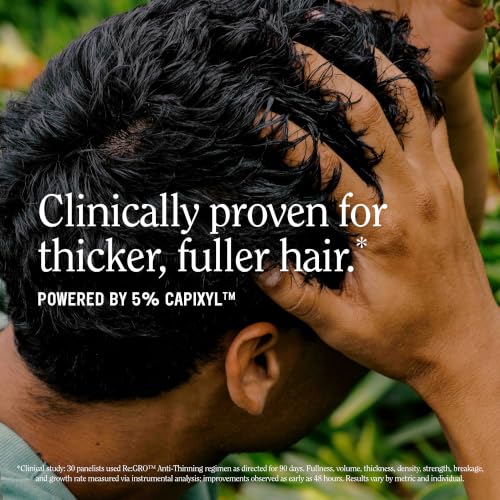 Men's Hair Growth Serum with Capixyl & Biotin - Fuller, Thicker Hair Treatment