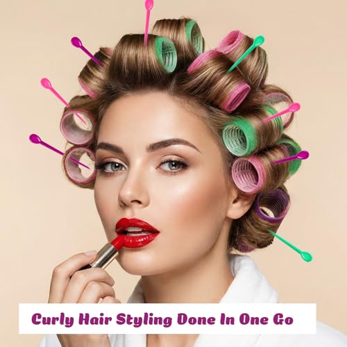 300 Pcs Plastic Hair Roller Pins for Curling & Styling