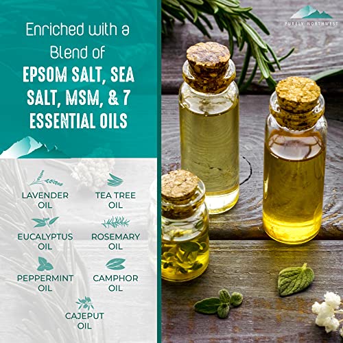Tea Tree Peppermint Foot Soak with Epsom Salt - 1 lb