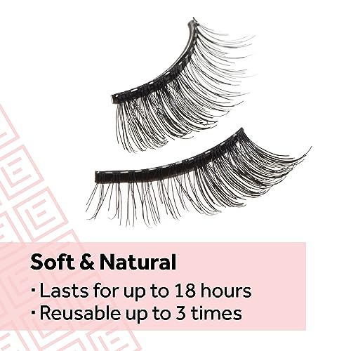 Eylure Pre-Glued False Eyelashes, Naturals No. 003