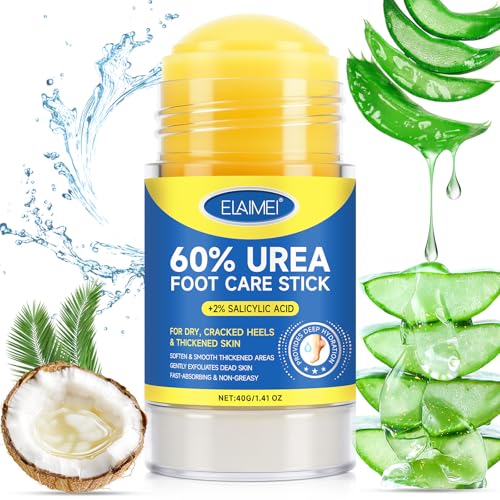 60% Urea Cream Stick with 2% Salicylic Acid Foot Balm - 2 Pack (1.4 oz)