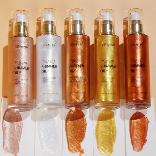 Shimmer Body Oil Liquid Highlighter - 3.38 fl oz