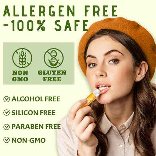 20 Pack Lip Balm, 12 Flavored Natural Lip Balm Bulk Set, Moisturizing Bulk Mini Balm Pack for Dry Cracked Lips,Hydrating for Gifts Party Favors(4.2g/0.15oz)