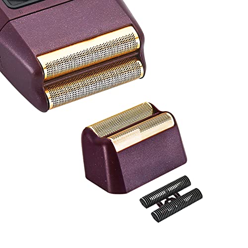 Replacement Foil Professional 5 Star Series Finale Shaver Shaper Super Close and Cutter Bar Assembly Compatible with Wahl Shaver Foil Model 7043-100,7031-100 Replacement Heads(1 Pack Red