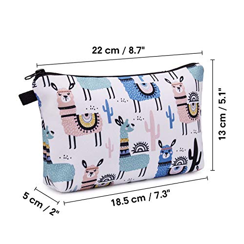 Small Makeup Bag for Purse - Compact Cosmetic Pouch