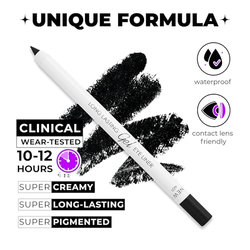 Lamel Gel Eyeliner Set of 3 – Waterproof Pencils