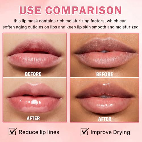 Honey Pot Lip Balm,3PCS Coconut Watermelon Strawberry Lip Balm,Moisturizing and Repair Bee Lip Balm Honey Pot,Prevention Dry and Crack Lip Mask Overnight