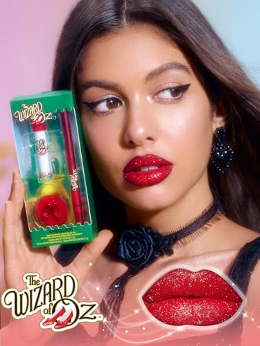 SHEGLAM Ruby Slippers Glitter Lip Kit - All-in-One
