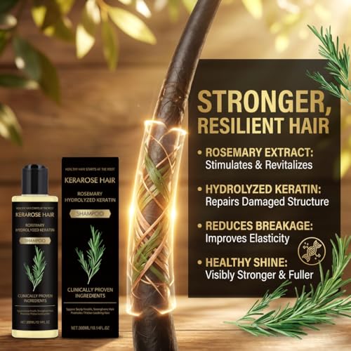 Rosemary Shampoo for Hair Growth | Biotin & Keratin Formula