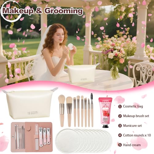 Bridal Emergency Kit with 40+ Essentials & Cosmetic Bag