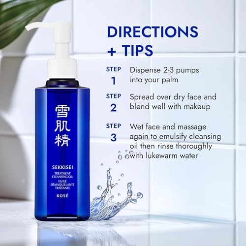 SEKKISEI Treatment Cleansing Oil Makeup Remover 5.4 oz – Japanese Herbal Skincare