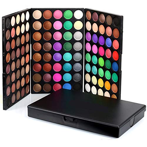 120-Color Eyeshadow Palette by Pure Vie | Waterproof Makeup Set