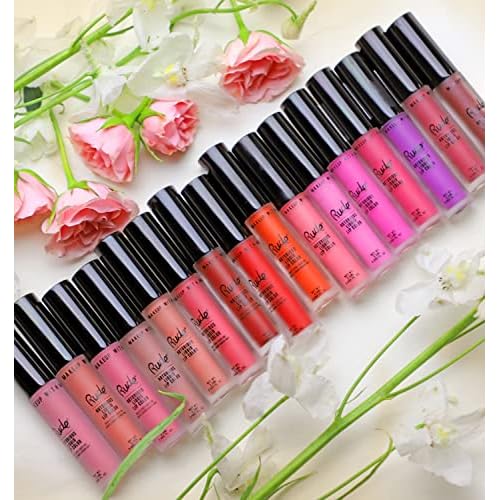 Rude Cosmetics Notorious Rich Long Liquid Lip Color - Radical Red Lip Color Women 0.1 oz