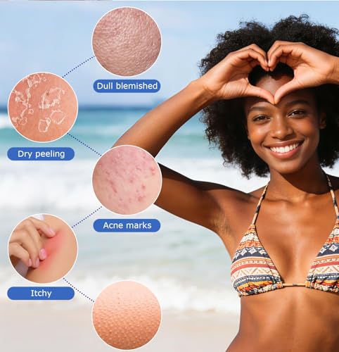 African Net Sponge 2-Pieces - Authentic Exfoliating Back Scrubber for Shower & Bath