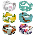 Women’s Stretchy Knotted Headbands - Soft, Breathable Yoga & Workout Accessories