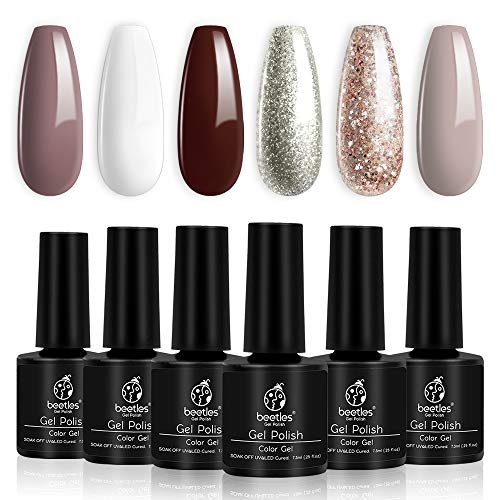 beetles Gel Polish 44 PCS Gel Nail Polish Set