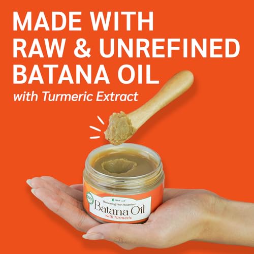 Batana Oil with Turmeric Extract for Hair - 4.23 oz