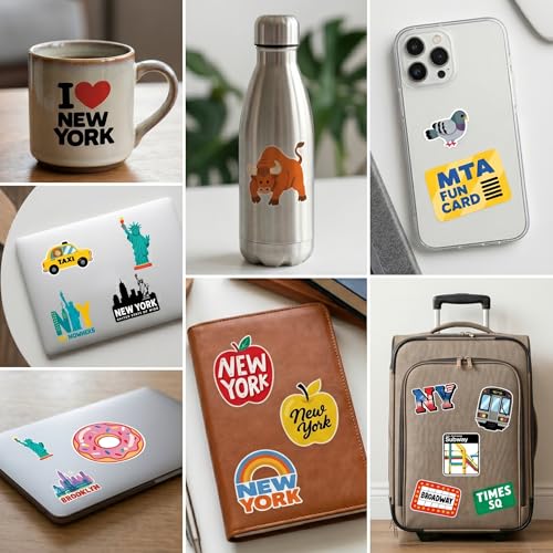 96 PCS NYC Temporary Tattoos for Kids | Skyline Party Favors