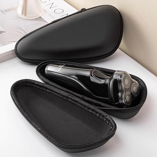 2 Pack Electric Shaver Case EVA Hard Travel Box Storage Organizer Protective Carrying Bag for Philips Norelco Braun Series Men's Razor Trimmer Rechargeable Shavers