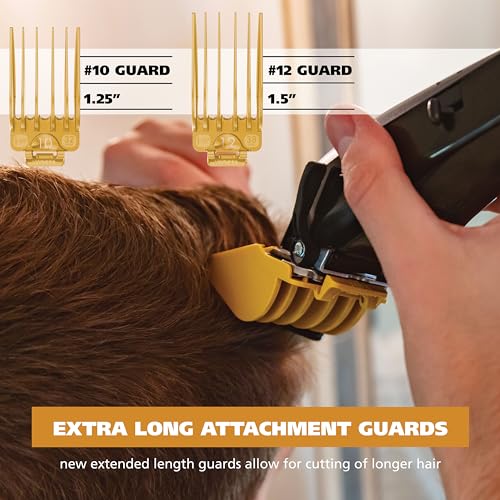 Wahl Clipper Secure Fit Attachment Guards #10 #12 Long Hair
