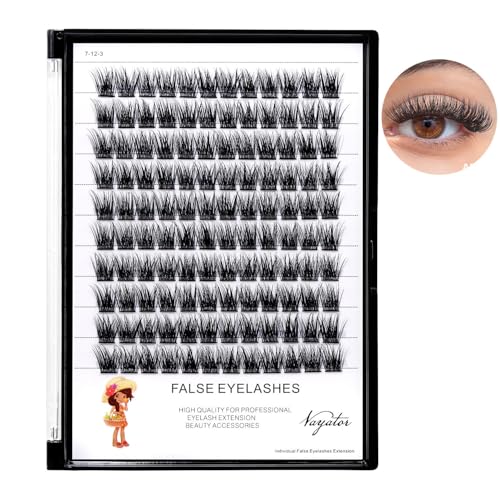 D Curl Cluster Eyelash Extensions 14mm - 120pcs