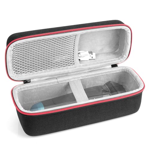Linkidea Generic Hard Shell Travel Case for Electric Shavers, Storage Bag Compatible with Philips Norelco 2400 Series, Shaving Accessories Organizer for Daily Use (Black)