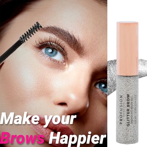 Profusion Cosmetics Written in the Stars Sparkling Eye Brow Gel, Raise Your Brows, Sparkle with Radiance, and Achieve Ultimate Glamour with Flawlessly Groomed Brows