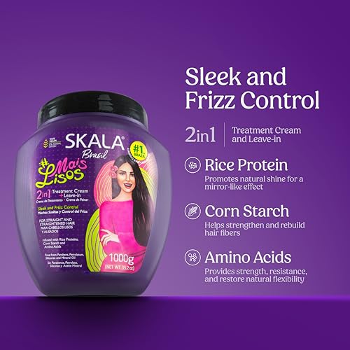 SKALA Mais Lisos 2-in-1 Conditioning Treatment for Hair Type 1A