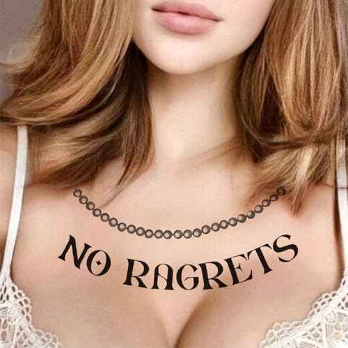 4 Sheets No Ragrets Temporary Tattoos Barbed Wire Temporary Tattoos Halloween Costume Tattoo