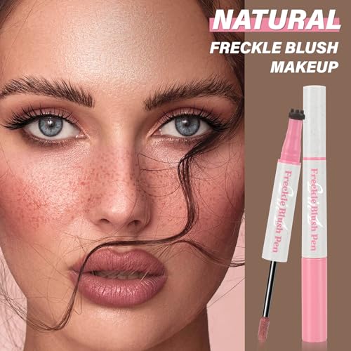 2-in-1 Freckle Pen & Liquid Blush - Waterproof Face Makeup