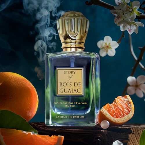 Prince Parfums Dubai Bois De Guaiac Extrait de Parfum for Men - 3.4 oz Luxury Fragrance